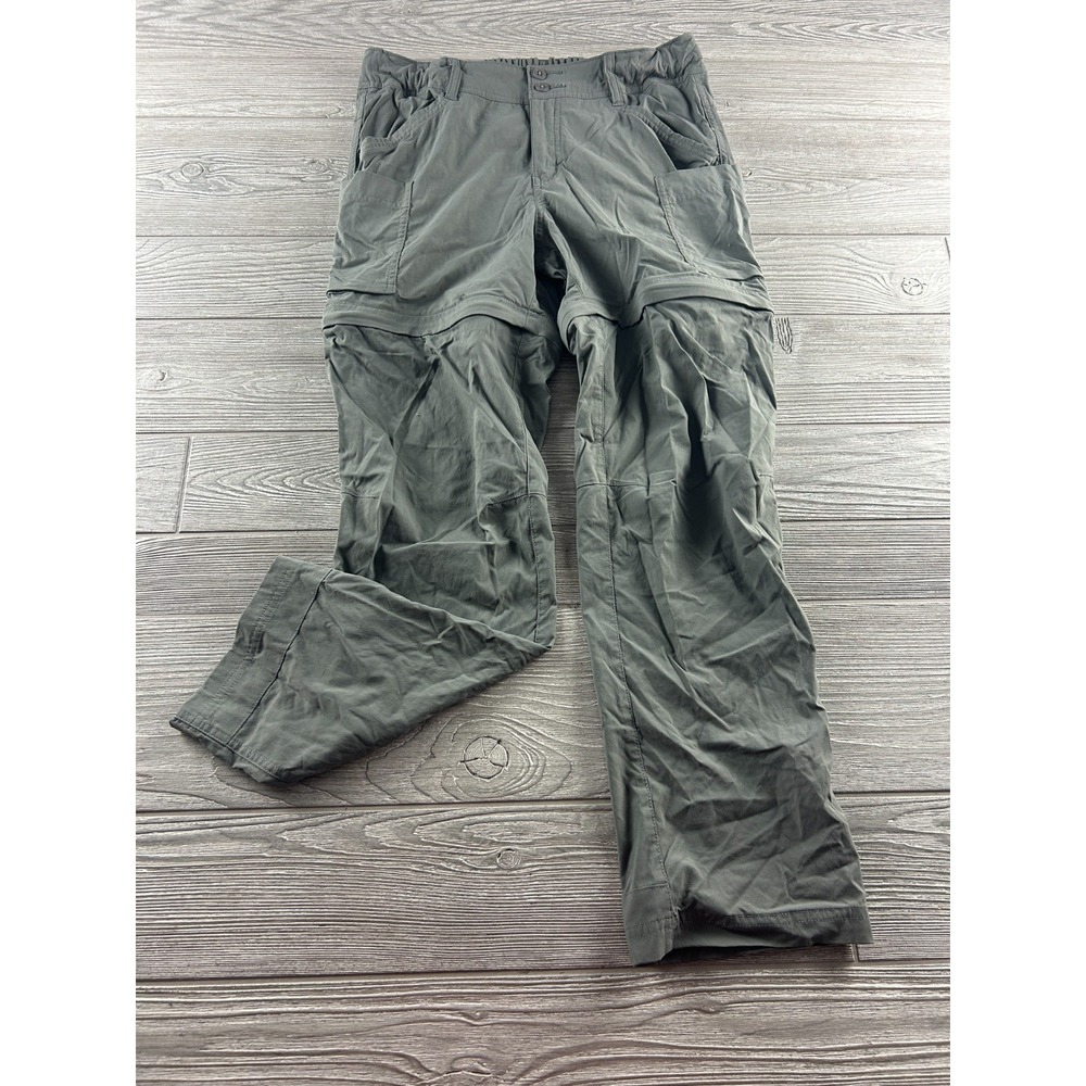 REI Co-op Convertible Hiking Pants Girls XL Gray Outdoor Cargo Zip Off